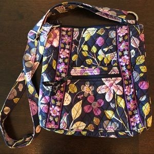 Vera Bradley Hipster Crossbody Floral Nightingale